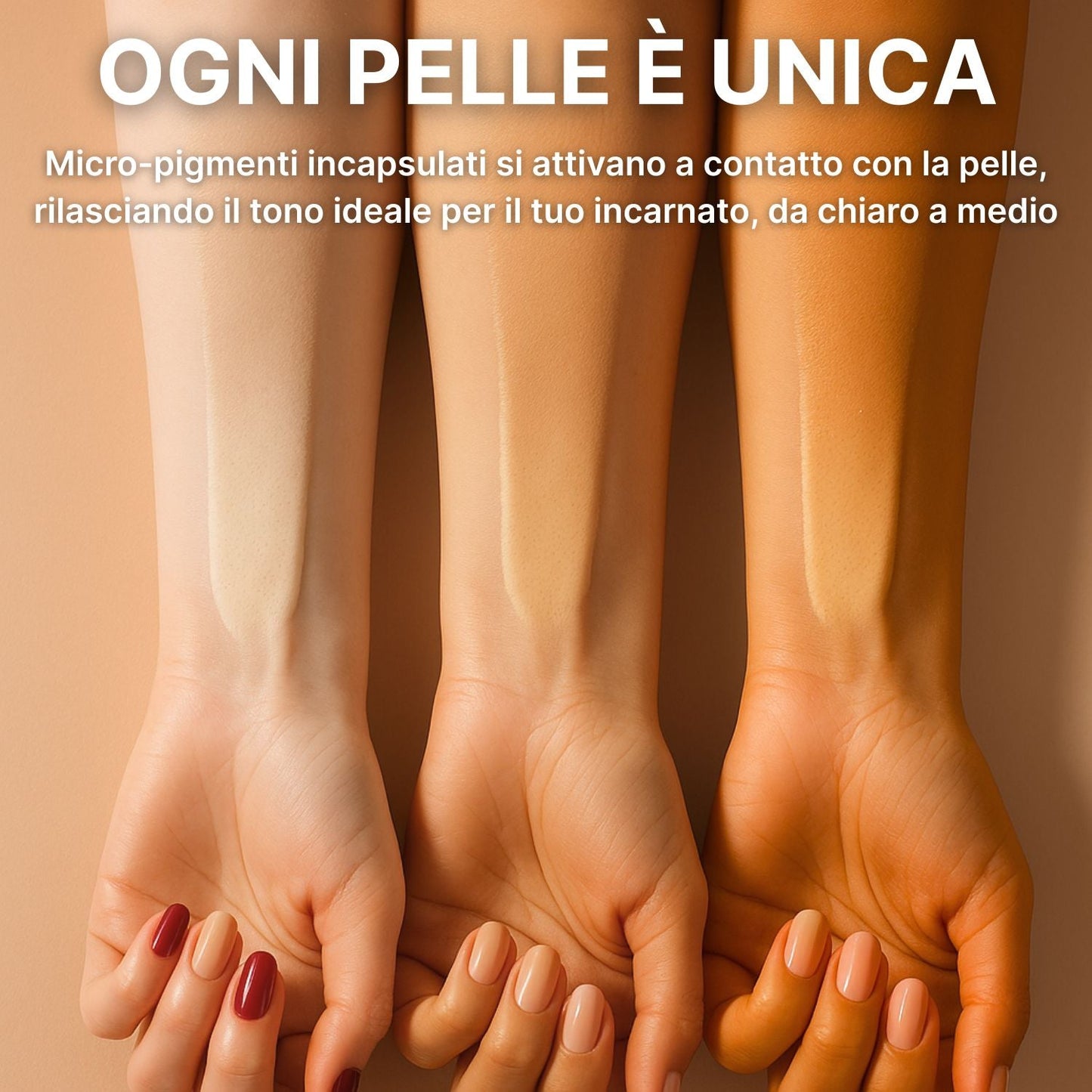 Fondotinta AutoAdattivo con SPF15 | Per Pelli Mature