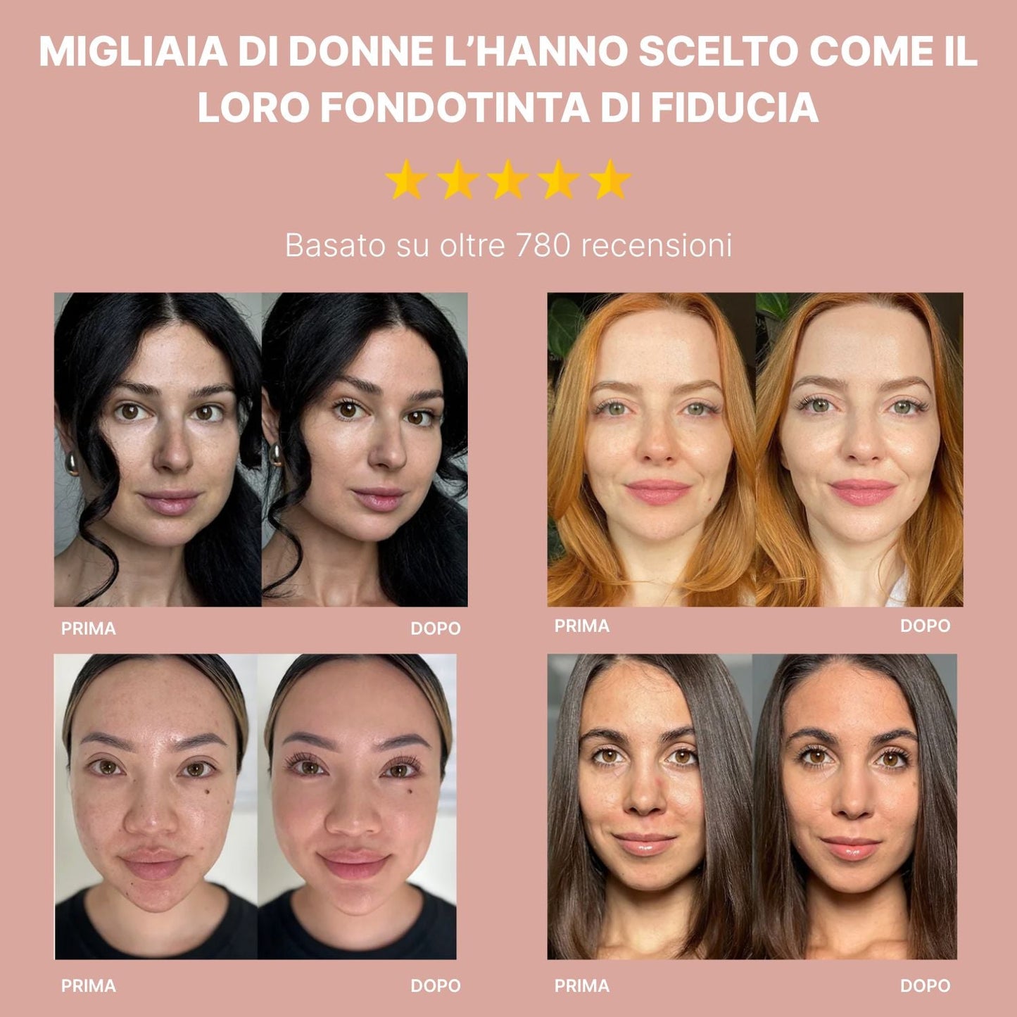 Fondotinta AutoAdattivo con SPF15 | Per Pelli Mature